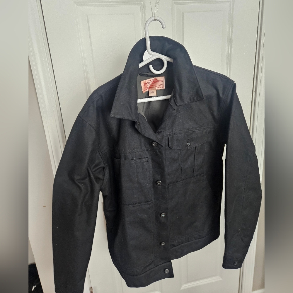 Filson Tin cloth Short Lined Cruiser USA Made (waxed)